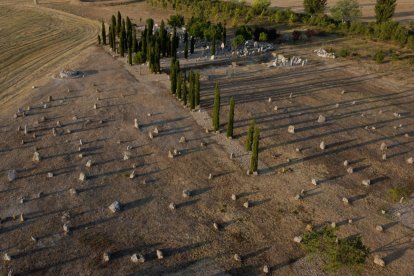 Zona arqueológica 'Pìntia' de Peñafiel.