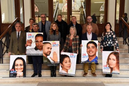 Una imagen de la presentación esta mañana.