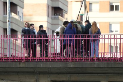 Rodaje de la serie 'Cochinas' de Prime en Valladolid