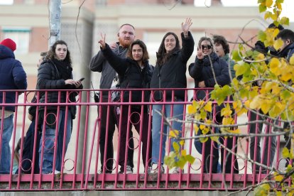 Rodaje de la serie 'Cochinas' de Prime en Valladolid