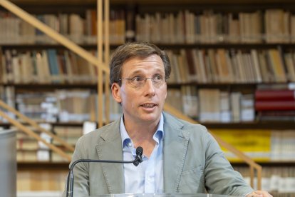 El alcalde de Madrid, José Luis Martínez-Almeida.