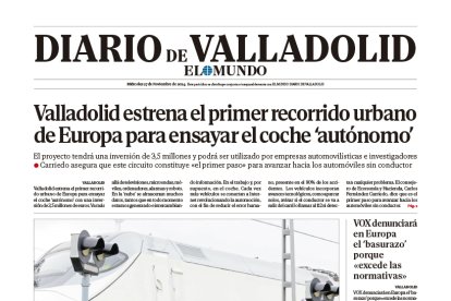 Portada del 27 de noviembre