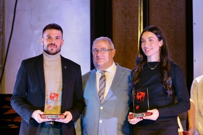 Homenaje a los olímpicos de Castilla y León en París.