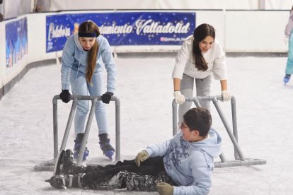 Pista de hielo de acera Recoletos