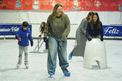 Pista de hielo de acera Recoletos