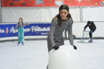 Pista de hielo de acera Recoletos