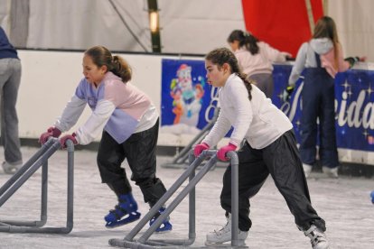 Pista de hielo de acera Recoletos