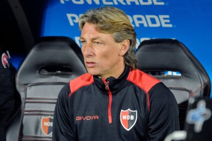 Heinze en su etapa en el Newell's Old Boys