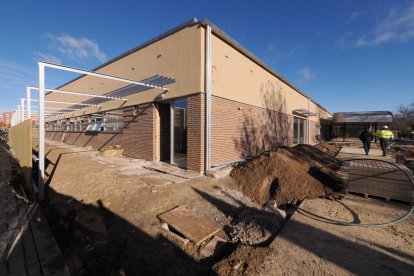 Actual estado delas obras en el centro de salud de la Magdalena