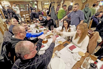 Cena de Navidad en  el restaurante Los Zagales