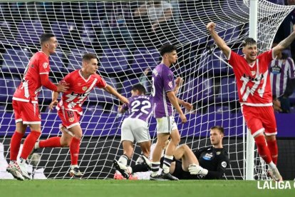 Imagen del Real Valladolid-Rayo.