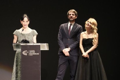 Lucía Lacarra, académica de honor en la gala de La Academia de Las Artes Escénicas de España
