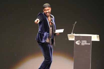 Emilio Sosa en la gala de La Academia de Las Artes Escénicas de España