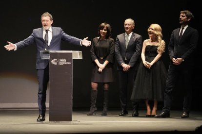 Antonio Banderas en la gala de la Academia de Las Artes Escénicas de España