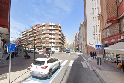 Zona del atropello en La Victoria.