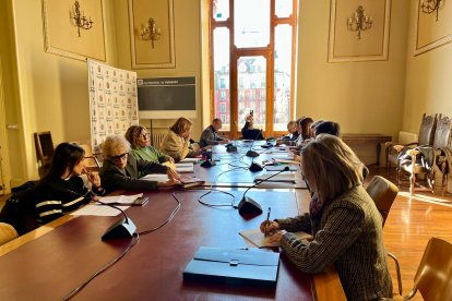 Comisión de educación, cultura y deporte celebrada en el Ayuntamiento.
