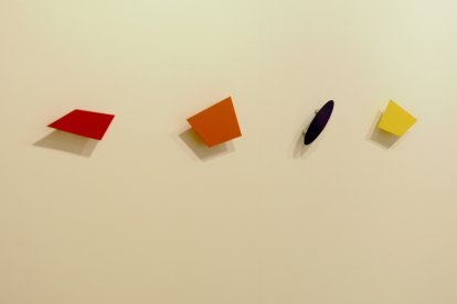 Algunas obras de la muestra.