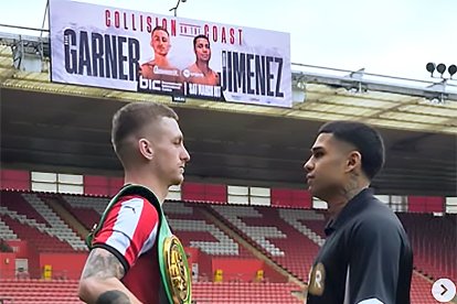 Ryan Garner y Salvi Jiménez, cara a cara en St Mary's Stadium