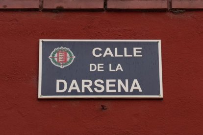 La calle Dársena en la actualidad.