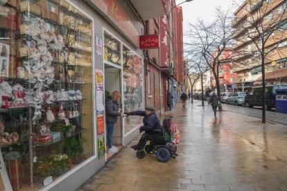 La calle Dársena en la actualidad.