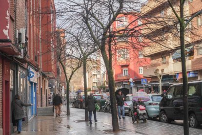 La calle Dársena en la actualidad.