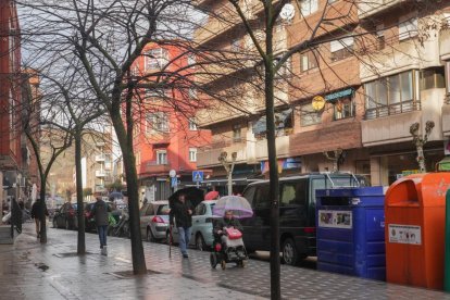 La calle Dársena en la actualidad.