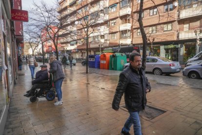 La calle Dársena en la actualidad.