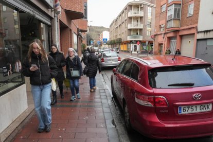 La calle Dársena en la actualidad.