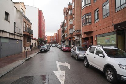 La calle Dársena en la actualidad.