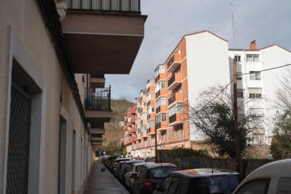 La calle Dársena en la actualidad.