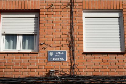 La calle Dársena en la actualidad.