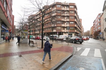 La calle Dársena en la actualidad.