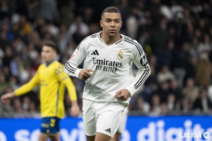 Mbappé, en el partido contra Las Palmas