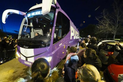 Autocar del Real Valladolid.