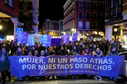 Manifestación por el 8-M de la Coordinadora de Mujeres.