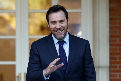 Óscar Puente, en La Moncloa en una imagen de archivo.
