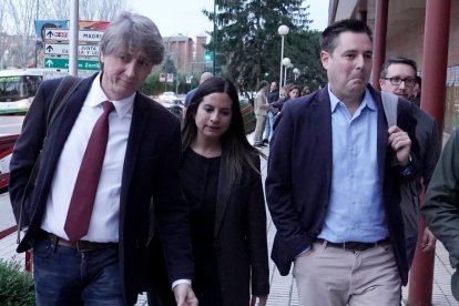 Carlos Martínez, Nuria Rubio y Daniel de la Rosa, en una imagen de archivo.