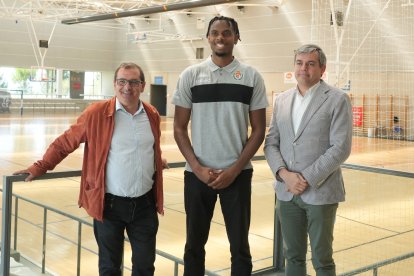 Presentación de Amanze Egekeze, jugador del Real Valladolid Baloncesto.