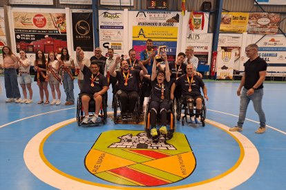 Inclusport Serban acaba cuarto en el Campeonato de España de Balonmano en silla de ruedas.