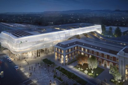 Imagen del proyecto de remodelación de la estación Campo Grande de Valladolid.