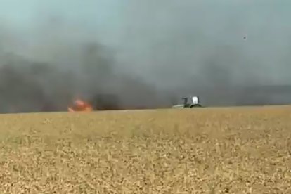 Incendio en Montealegre.