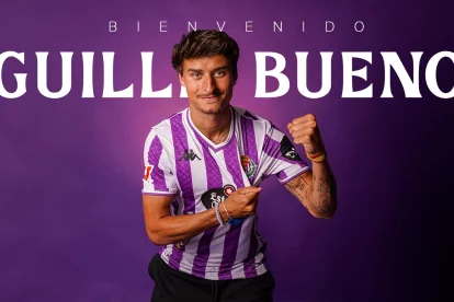 Guille Bueno, nuevo jugador del Real Valladolid.