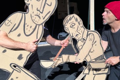 Imagen provisional de un ensayo del espectáculo.