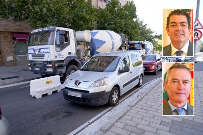 Obras en Parquesol que cortan al tráfico un carril en Ciudad de la Habana.