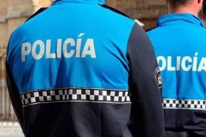 Imagen de archivo de agentes de la Policía Local de Valladolid