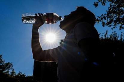 Primer día de la segunda ola de calor en el centro de Valladolid