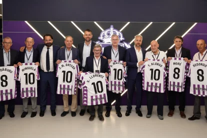 Personalidades recibidas por Uruñuela, Solares y Orta en Zorrilla