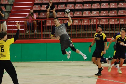 Jorge Serrano, con el Recoletas en pretemporada.
