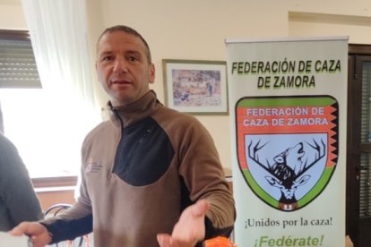 David Pascual, delegado provincial de caza de Zamora.