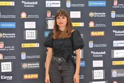 Verónica Echegui, en el Festival de Cine de Medina del Campo.